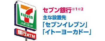 セブン銀行ATM